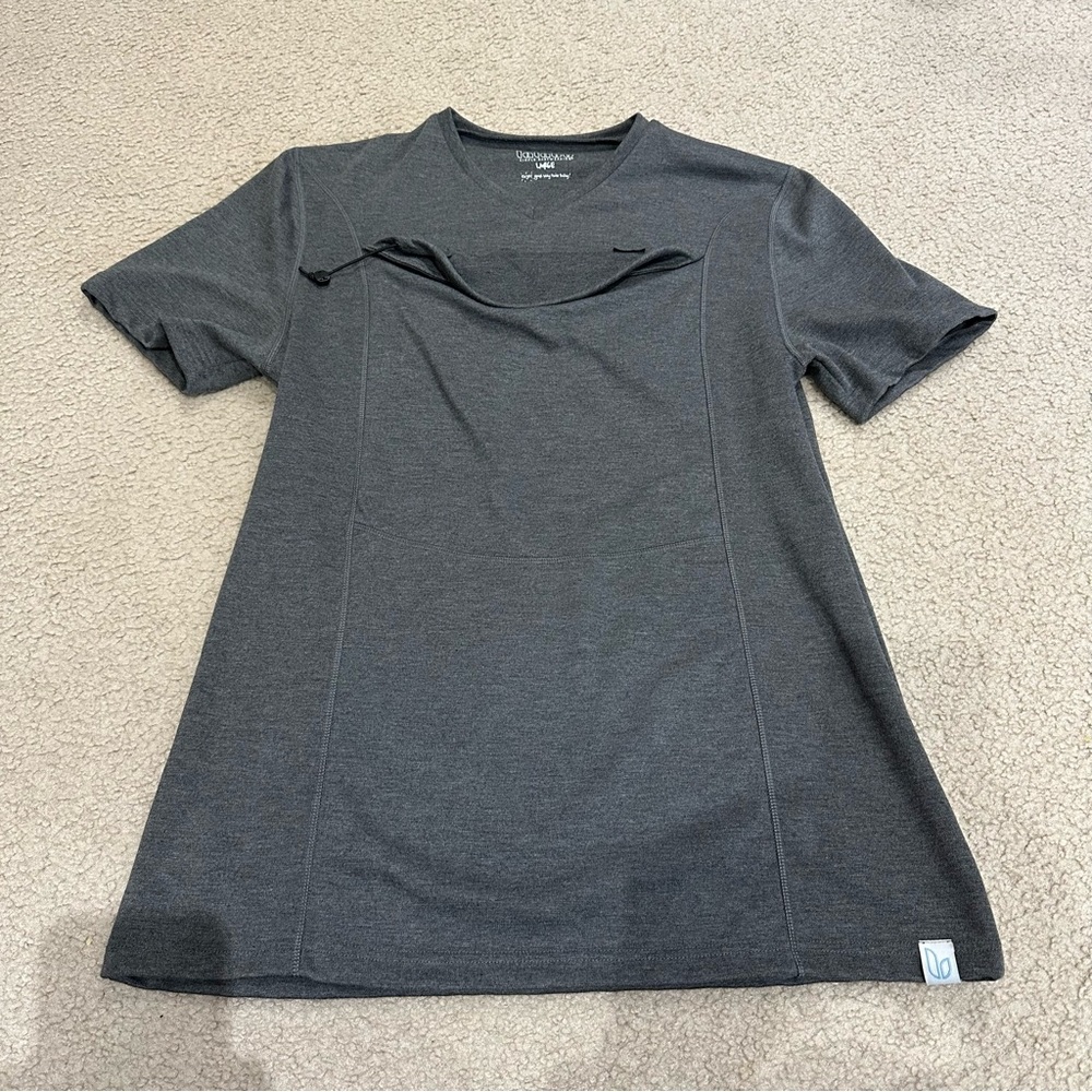 Lalabu Men’s Gray Dad Shirt - Size Large